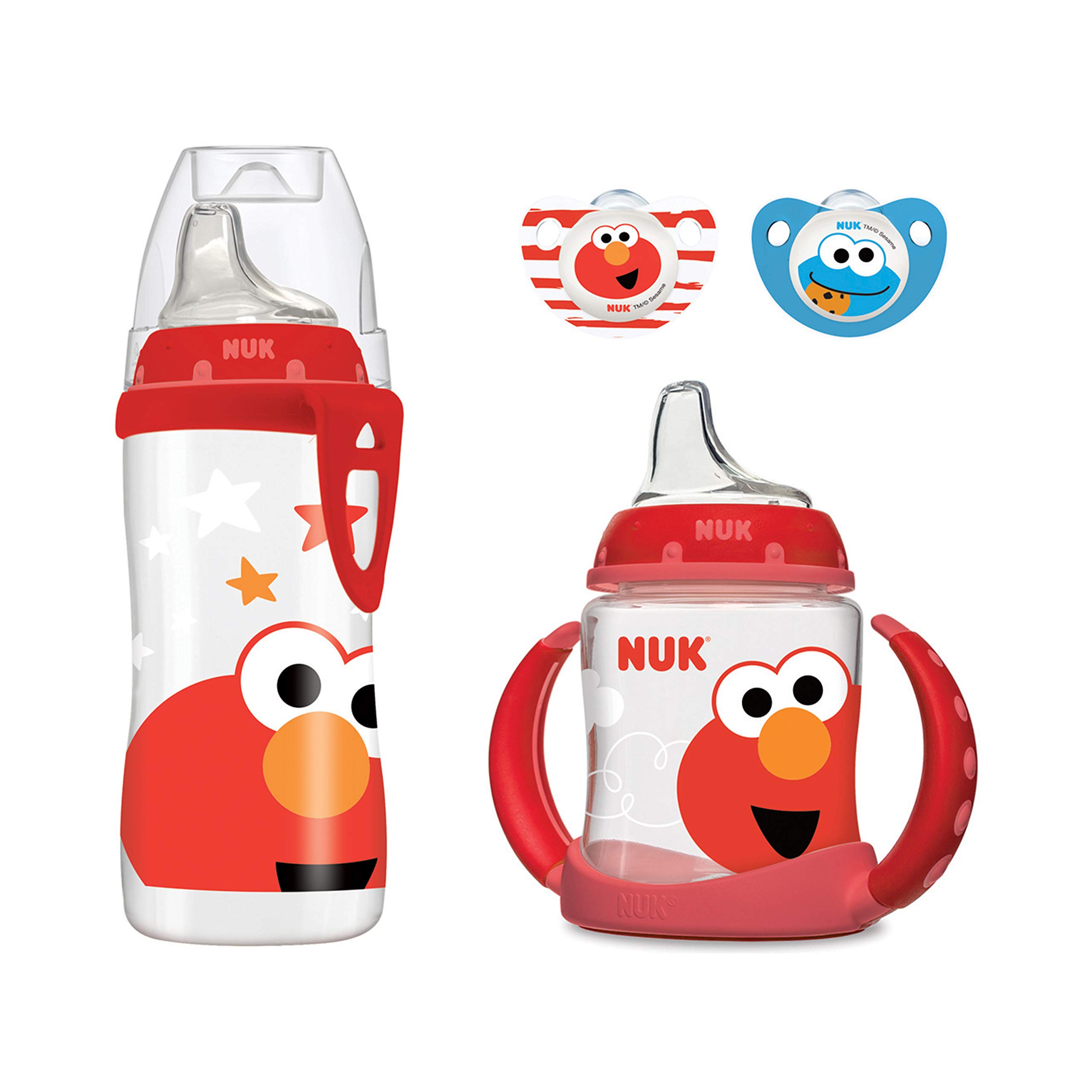 NUK Sesame Street Transition Bundle , 4 Piece Set