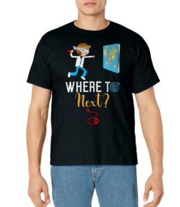 world traveler gifts for international world travelers t-shirt