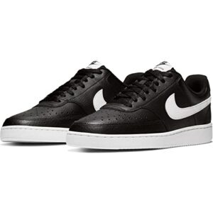 Nike Men's Court Vision Low Sneaker, Black/White-Photon Dust, 9 Regular US