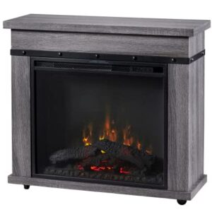 Dimplex Morgan Electric Fireplace Mantel (Model: C3P23LJ-2085CO), 5118 BTU, 120 Volt, 1500 Watt, Charcoal Oak