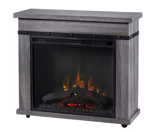 Dimplex Morgan Electric Fireplace Mantel (Model: C3P23LJ-2085CO), 5118 BTU, 120 Volt, 1500 Watt, Charcoal Oak