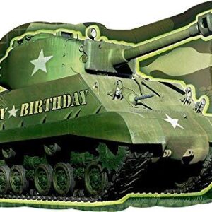 Army Tank Camouflage Party Supplies Birthday Balloon Bouquet Decorations