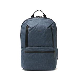 pacsafe men's metrosafe x anti theft 20l backpack-with padded 15" laptop sleeve, dark denim, 20.5 liter