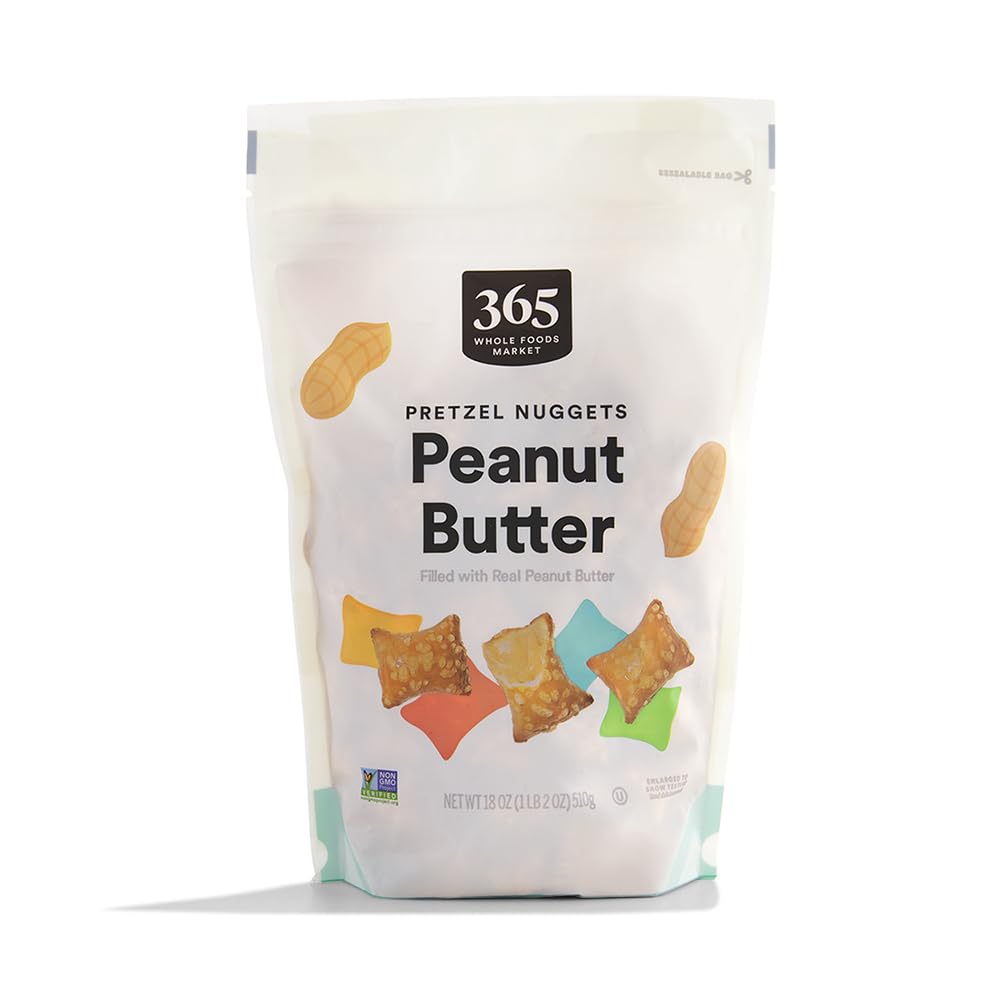 365 by Whole Foods Market, Peanut Butter Pretzel Nuggets, 18 Ounce