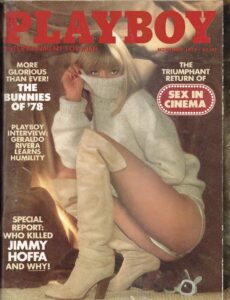 playboy november 1978 single issue magazine – 1978