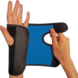 RiptGear Carpal Tunnel Wrist Brace Support - Adjustable Wrist Brace for Women and Men - Hand & Wrist Splint Compression Support for Tendonitis Wrist Brace for Carpal Tunnel - Right Hand