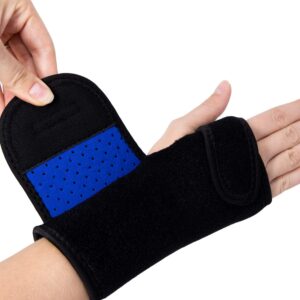 RiptGear Carpal Tunnel Wrist Brace Support - Adjustable Wrist Brace for Women and Men - Hand & Wrist Splint Compression Support for Tendonitis Wrist Brace for Carpal Tunnel - Right Hand