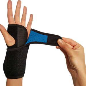 RiptGear Carpal Tunnel Wrist Brace Support - Adjustable Wrist Brace for Women and Men - Hand & Wrist Splint Compression Support for Tendonitis Wrist Brace for Carpal Tunnel - Right Hand