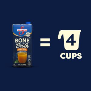 Swanson Chicken Bone Broth, 32 Ounce Resealable Carton