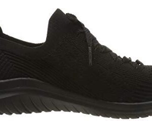 Skechers Women's Athleisure Sneaker, Black/Black, 6.5