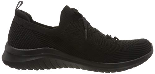 Skechers Women's Athleisure Sneaker, Black/Black, 6.5