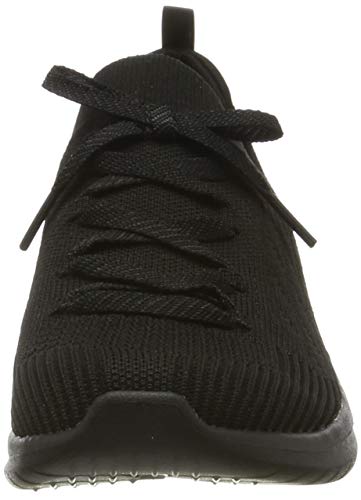 Skechers Women's Athleisure Sneaker, Black/Black, 6.5