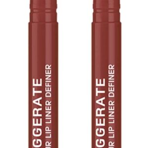 Rimmel Exaggerate lip liner, Epic, 2 Count