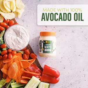 BetterBody Foods Avocado Oil Mayonnaise, Non-GMO Mayo Spread Made with Cage-Free Eggs, Paleo (15 Ounces)