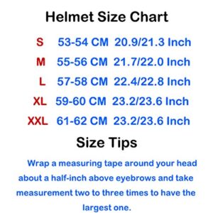 1Storm Dual Sport Motorcycle Motocross Off Road Full Face Helmet Dual Visor Storm Force Blue, Size Medium