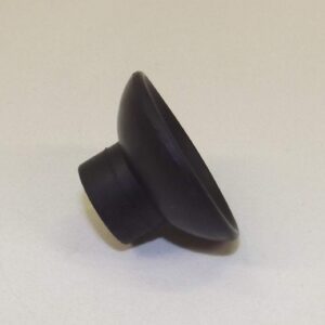 JL Missouri Parts 4X 3/8" #8-32 Female Screw in 1 5/16" Rubber Suction Cups, 11/16" Tall, Made in USA