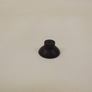 JL Missouri Parts 4X 3/8" #8-32 Female Screw in 1 5/16" Rubber Suction Cups, 11/16" Tall, Made in USA