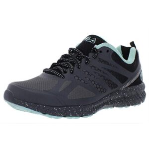 fila speedstride tr black/castlerock/fashion aqua 8.5 b (m)