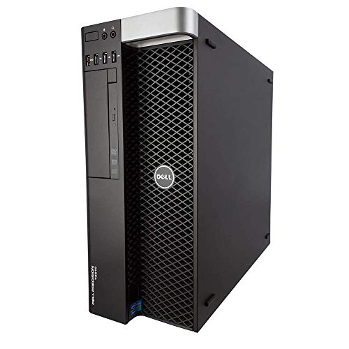 Dell T3610 AutoCAD Workstation E5-1620v2 4 Cores 8 Threads 3.7Ghz 128GB 500GB SSD 2TB Quadro K600 Win 10 Pro (Renewed)