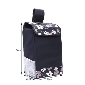 SH-gwtc Shopping Cart Bags/Trolley Replacement Bag Oxford Cloth Waterproof Storage Bag 39L