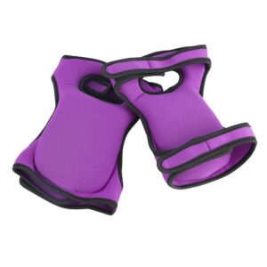Toyfun Knee Pads for Gardening Cleaning, Knee Pads for Work Knee Pads for Scrubbing Floors Memory Foam Knee Pads (Purple)