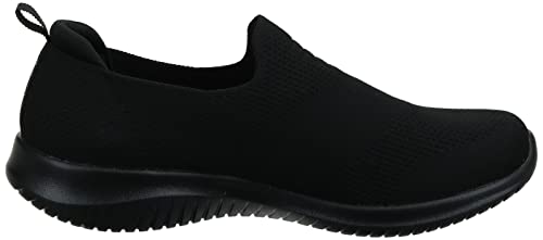 Skechers womens Sneaker,Black,8 M US