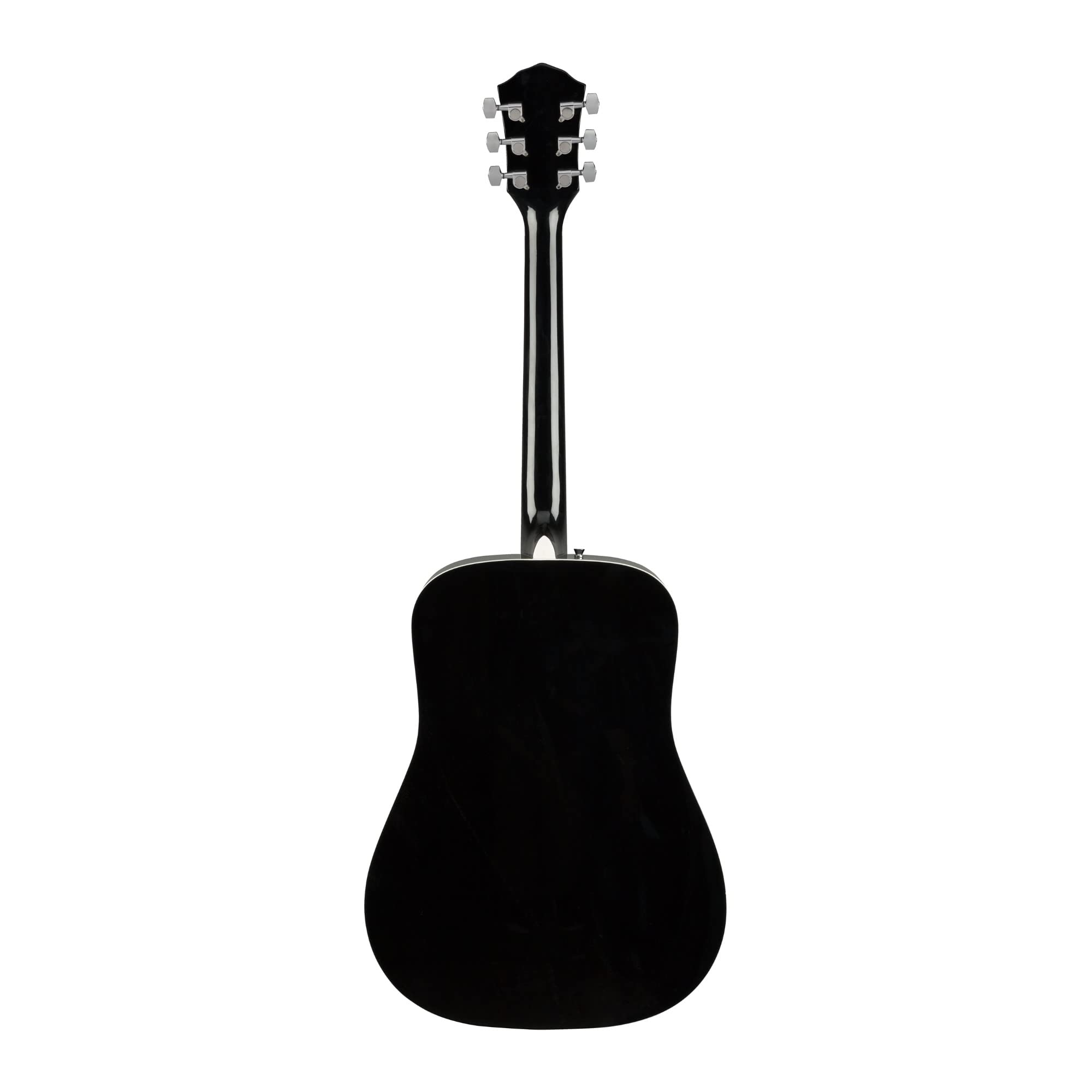 Fender FA-125 Dreadnought Acoustic Guitar, with 2-Year Warranty, Black, with Gig Bag