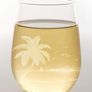 MOUNTAINS Engraved 17oz Stemless Wine Glass | Inspired by Nature, Adventure, and the Outdoors | Great Gift Idea!