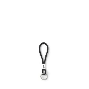 pantone copenhagen design key chain s, short key hanger, nylon, black, 419 c 101300419
