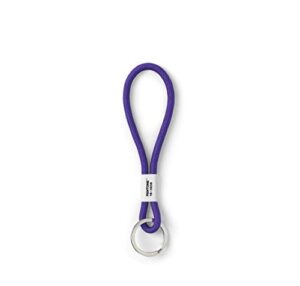 pantone copenhagen design key chain s, short key hanger, nylon, ultra violet 18-3838 (coy)