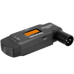 Saramonic Uwmic9 Rx-XLR9 Compact Plug-On Dual-Channel Uhf Wireless Receiver (UWMIC9RX-XLR9)