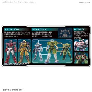 Bandai Spirits Hobby #04 Bexm 15 Portanova Green 30 Min Mission Model Kit