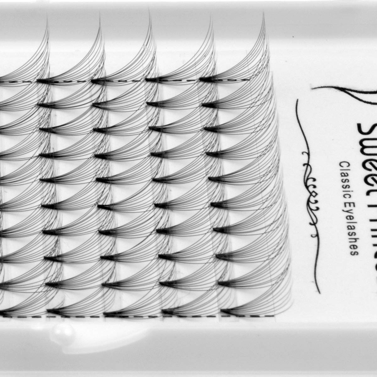 12rows,120pcs 10D Premade Volume Fans Eye Lashes Extensions Thickness 0.07mm D Curl Black Soft Individual False Eyelashes Makeup Fake Lashes Cluster 8-18mm to Choose (12MM)