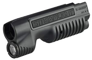 streamlight 69601 tl-racker 1000 lumen forend light for remington selected 870 models with cr123a lithium batteries, black, box