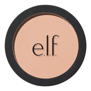 e.l.f. primer-infused blush, long-wear, matte, bold, lightweight, blends easily, contours cheeks, all-day wear, 0.35 oz