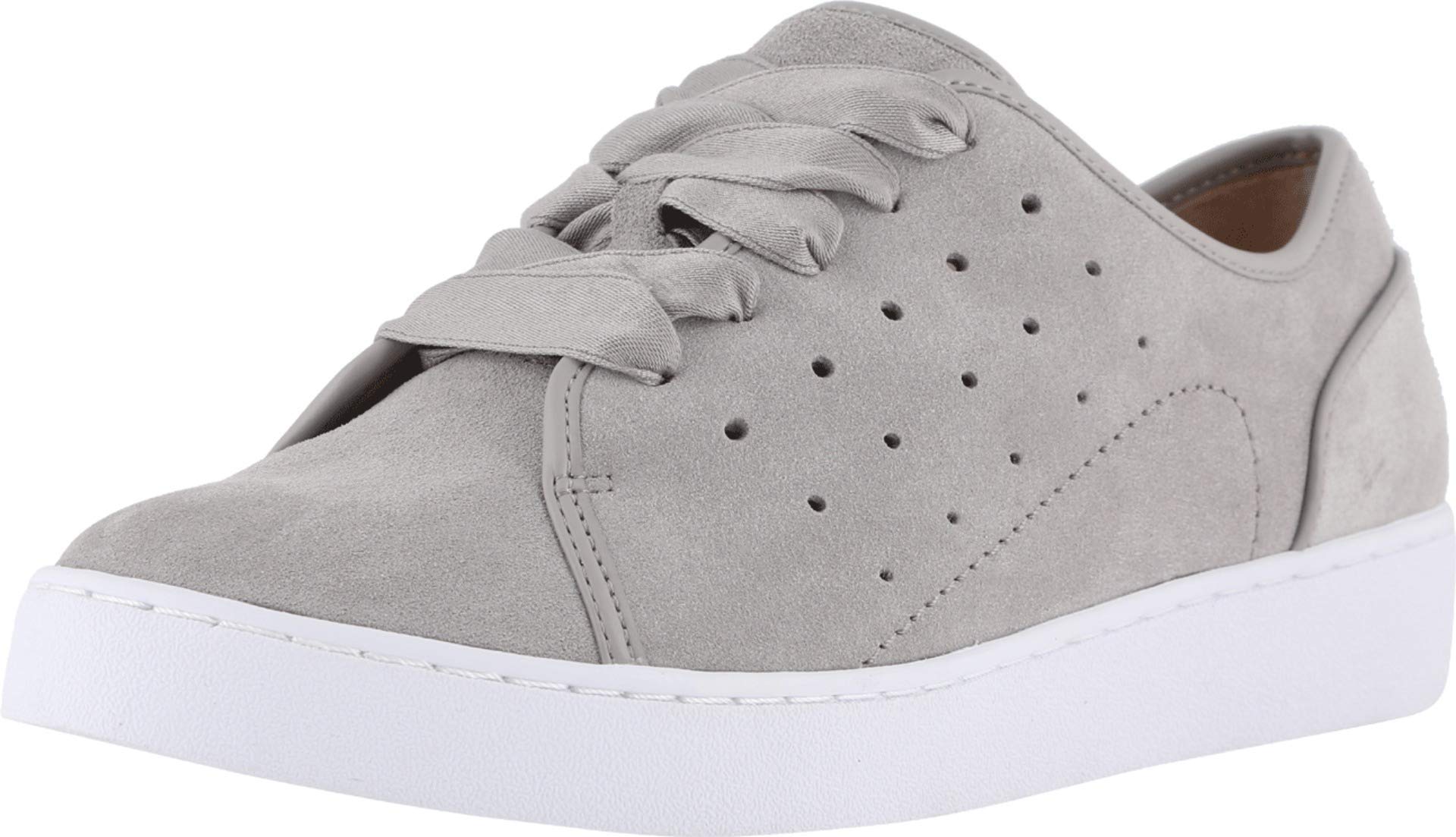 Vionic Keke Women's Supportive Sneaker Light Grey Suede - 7 Wide