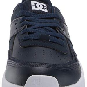 DC Women's E.TRIBEKA Platform Skate Shoe, Navy, 11 M US