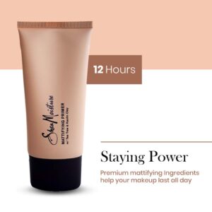 SheaMoisture Mattifying Primer - Matte Face Primer Hydrates and Balances Skin - Made with Organic Shea Butter, Tea Tree and Kaolin Clay (Good for oily, acne prone or sensitive skin) 1 Pack (1.7oz)