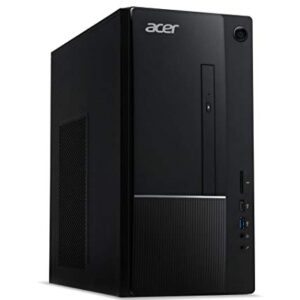 Acer Aspire TC-875-UR13 Desktop, 10th Gen Intel Core i5-10400 6-Core Processor, 8GB 2666MHz DDR4, 512GB NVMe M.2 SSD, 8X DVD, 802.11ax WiFi 6, USB 3.2 Type C, Windows 10 Home