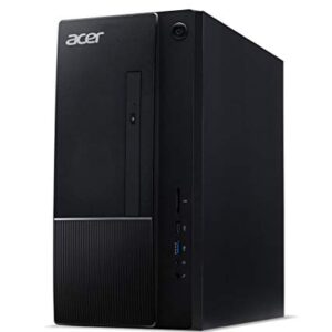 Acer Aspire TC-875-UR13 Desktop, 10th Gen Intel Core i5-10400 6-Core Processor, 8GB 2666MHz DDR4, 512GB NVMe M.2 SSD, 8X DVD, 802.11ax WiFi 6, USB 3.2 Type C, Windows 10 Home