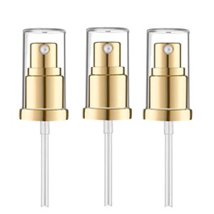3pack replacement foundation pump for double wear foundation(gold)