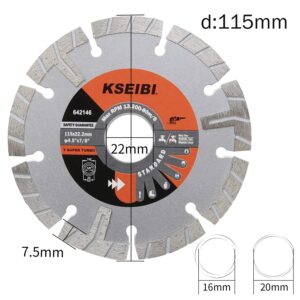 KSEIBI 642245 Diamond Cutting Wheel T Type (3)