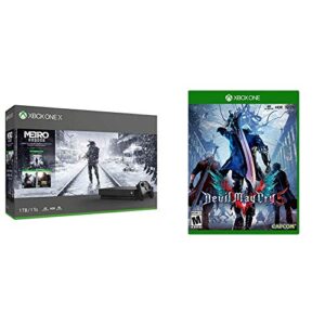 xbox one x 1tb console - metro exodus bundle with devil may cry 5