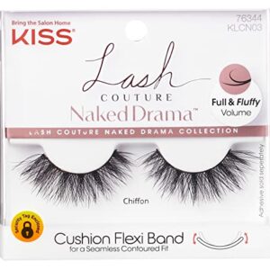Kiss Lash Couture Naked Drama Chiffon (Pack of 3)