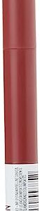 Maybelline Super Stay Ink Crayon Lipstick Makeup, Precision Tip Matte Lip Crayon with Built-in Sharpener, Longwear Up To 8Hrs, Make It Happen, Berry Red, 1 Count