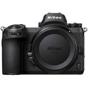 Nikon Z7 45.7MP FX-Format Full-Frame 4K Mirrorless Camera (Body) with FTZ Mount Adapter for NIKKOR F-Mount Lenses (Renewed)