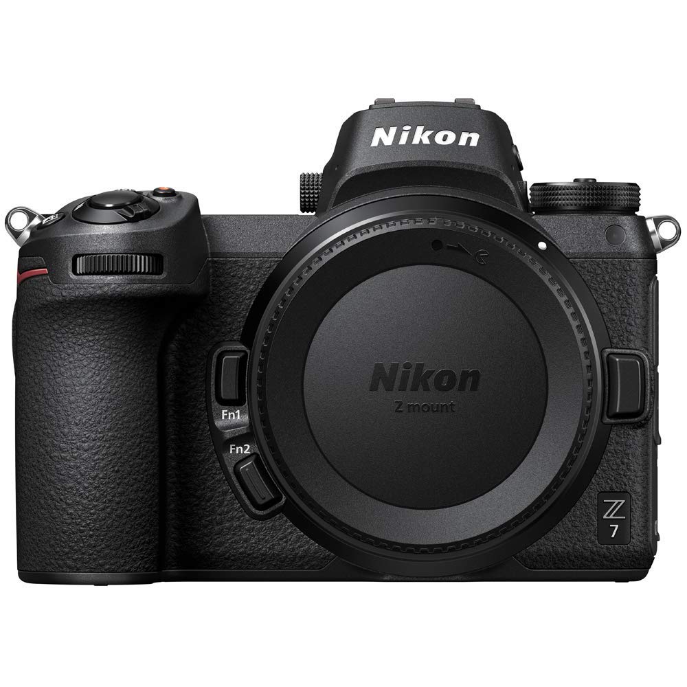 Nikon Z7 45.7MP FX-Format Full-Frame 4K Mirrorless Camera (Body) with FTZ Mount Adapter for NIKKOR F-Mount Lenses (Renewed)