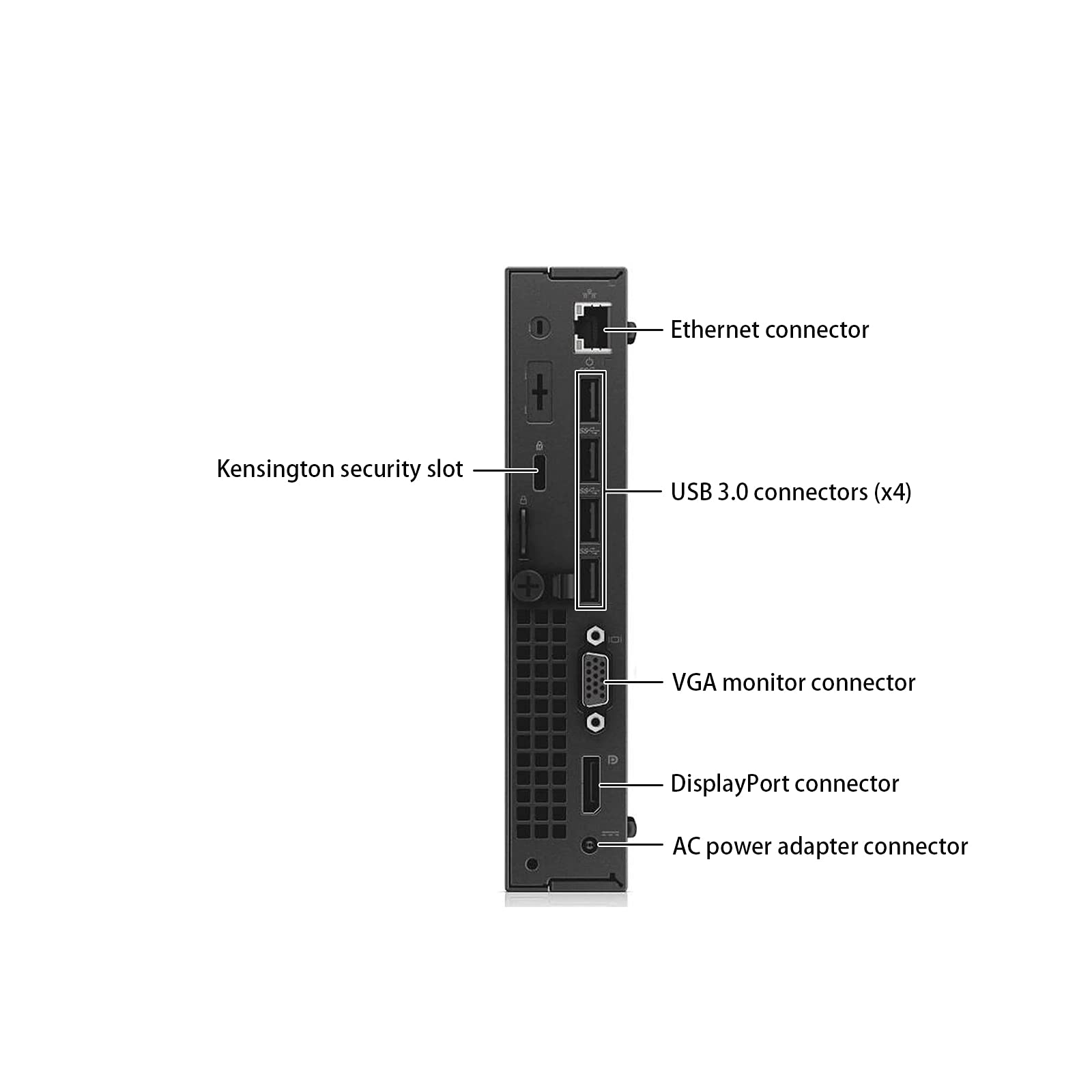 DELL Optiplex 9020 Ultra Small Tiny Desktop Micro Computer PC (Intel Core i3-4160T, 8GB Ram, 256GB Solid State SSD, WiFi, HDMI Win 10 Pro (Renewed)']