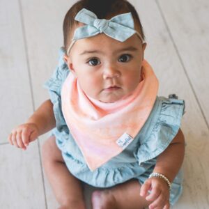 Copper Pearl Baby Bandana Drool Bibs for Drooling and Teething 4 Pack Gift Set “Autumn, Soft Set of Cloth Bandana Bibs for Any Baby Girl or Boy, Cute Registry Ideas for Baby Shower Gifts