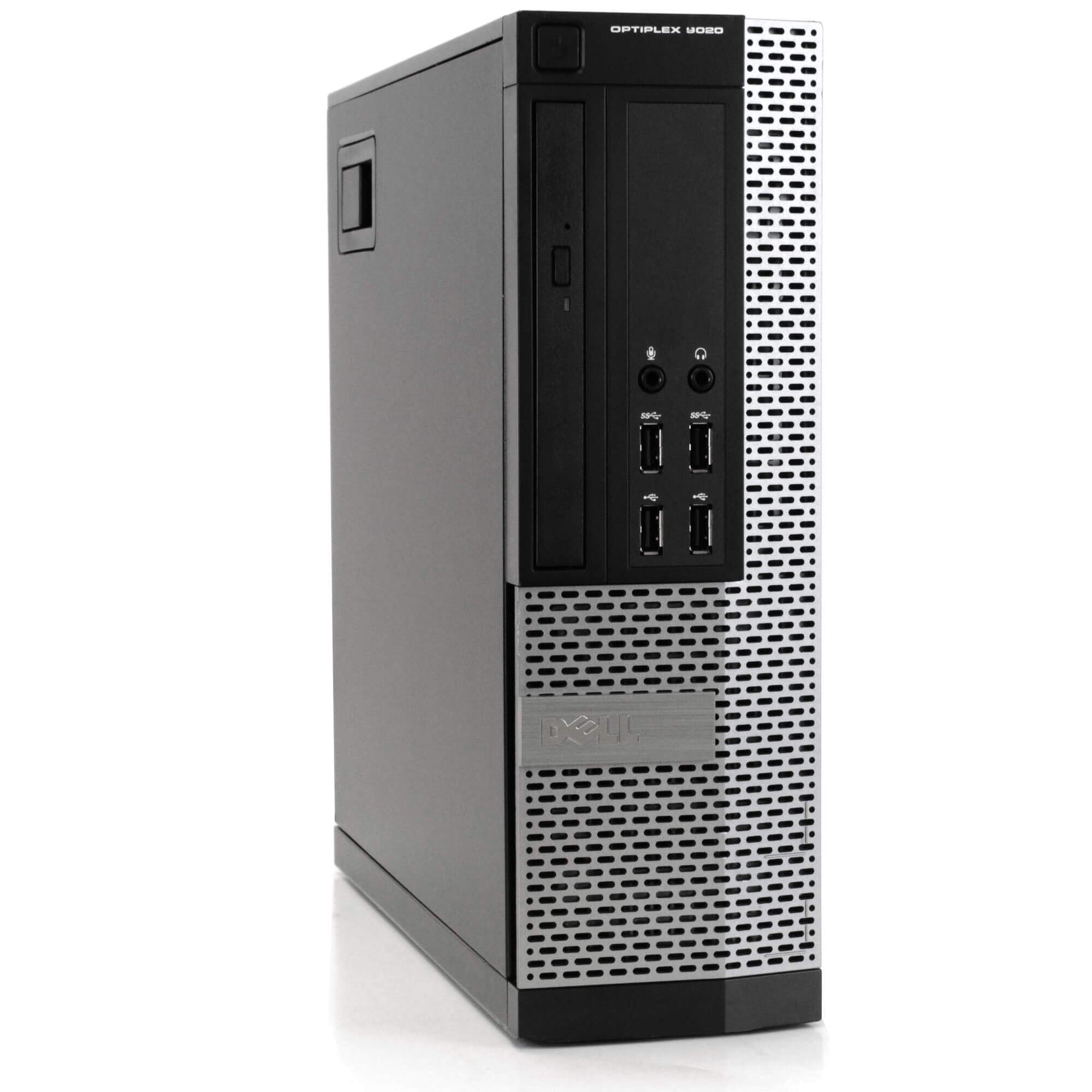 Dell Optiplex 9020 Desktop PC, Intel Core i5 3.2 GHz, 8 GB RAM, New 1 TB HDD, Keyboard/Mouse, WiFi, 19" LCD Monitor (Brands Vary), DVD, Windows 10 Pro, (Renewed)